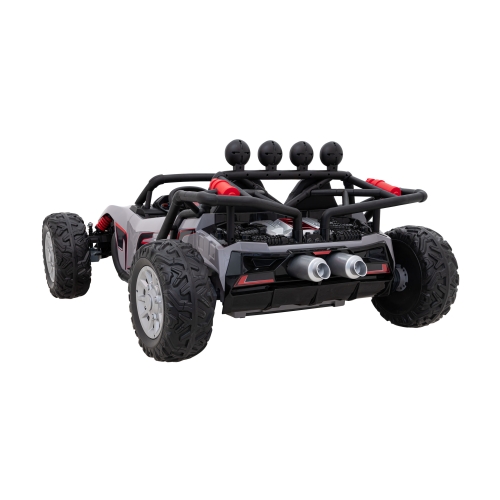 Buggy Racing 5 pojazd 2x200W szary na akumulator JS3168.SZA